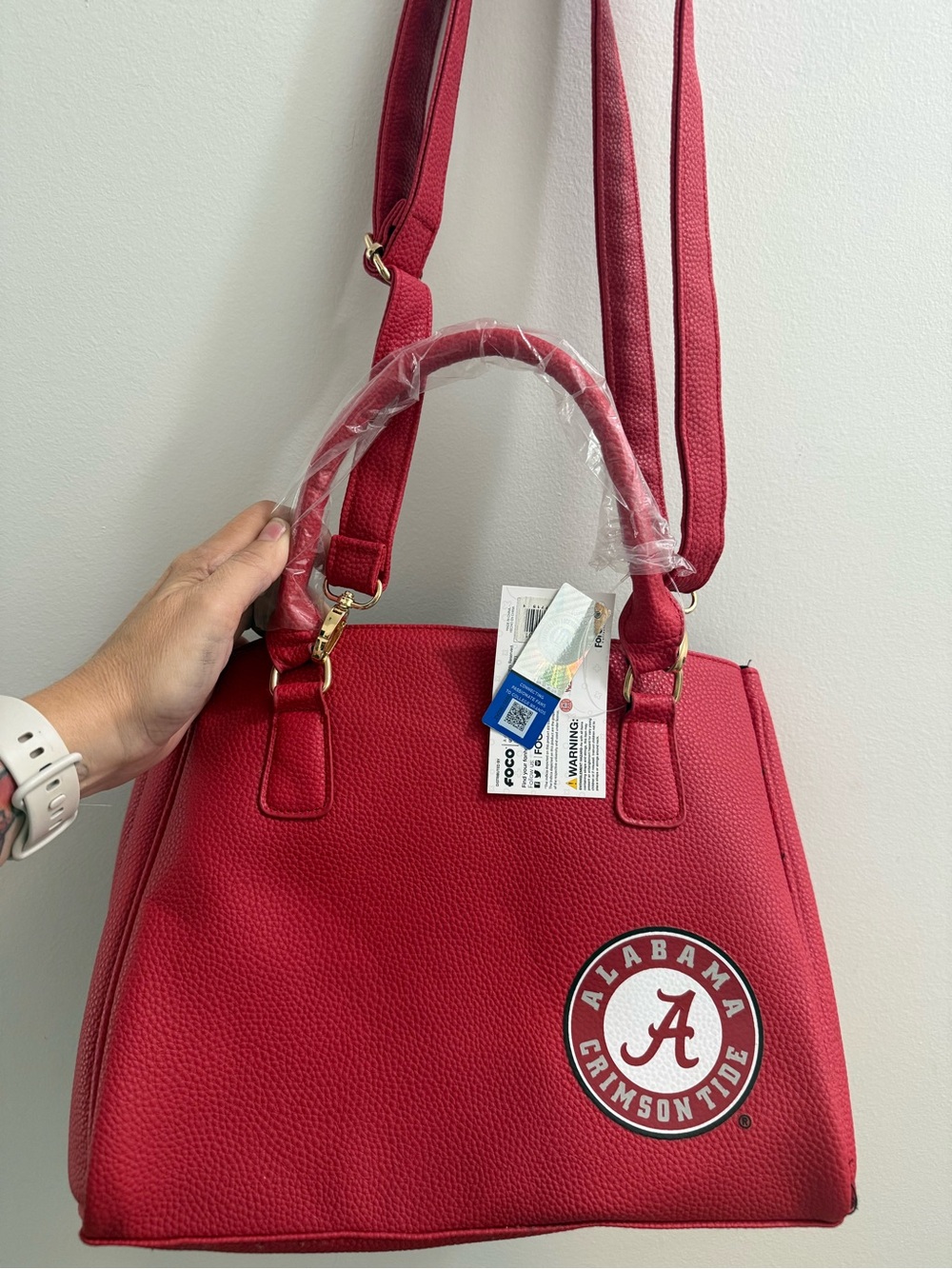 BNWT University of Alabama Faux Leather Bag/Purse